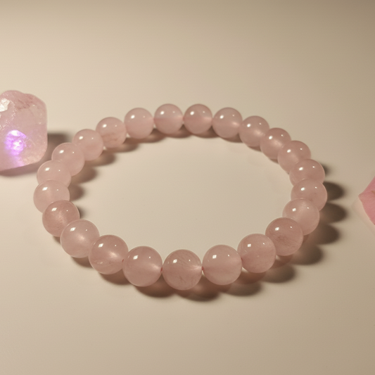 Natural Rose Quartz Bracelet