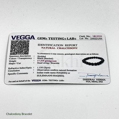 Natural Chalcedony Bracelet