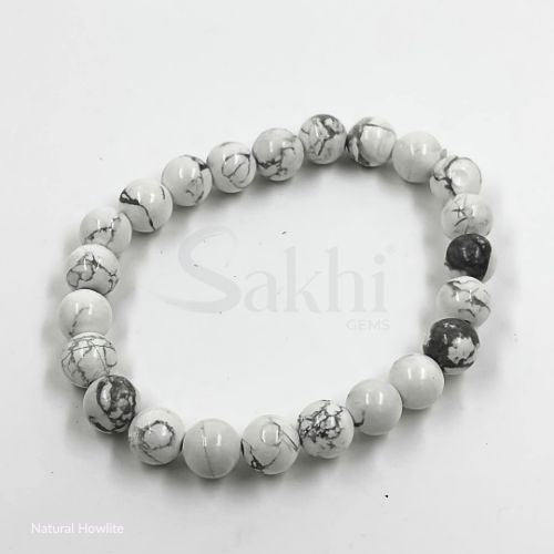 Natural Howlite Bracelet
