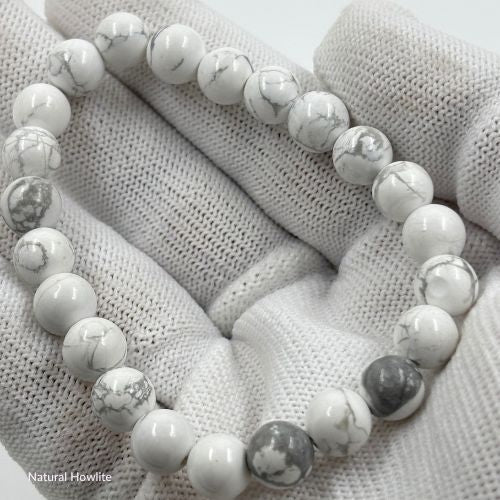 Natural Howlite Bracelet