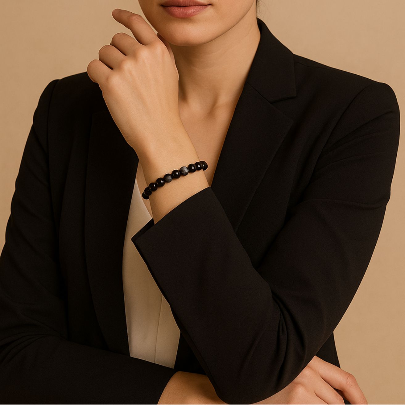 Natural Chalcedony Bracelet