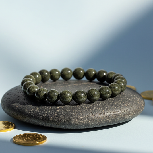 Raw Pyrite Bracelet (Money Magnet)