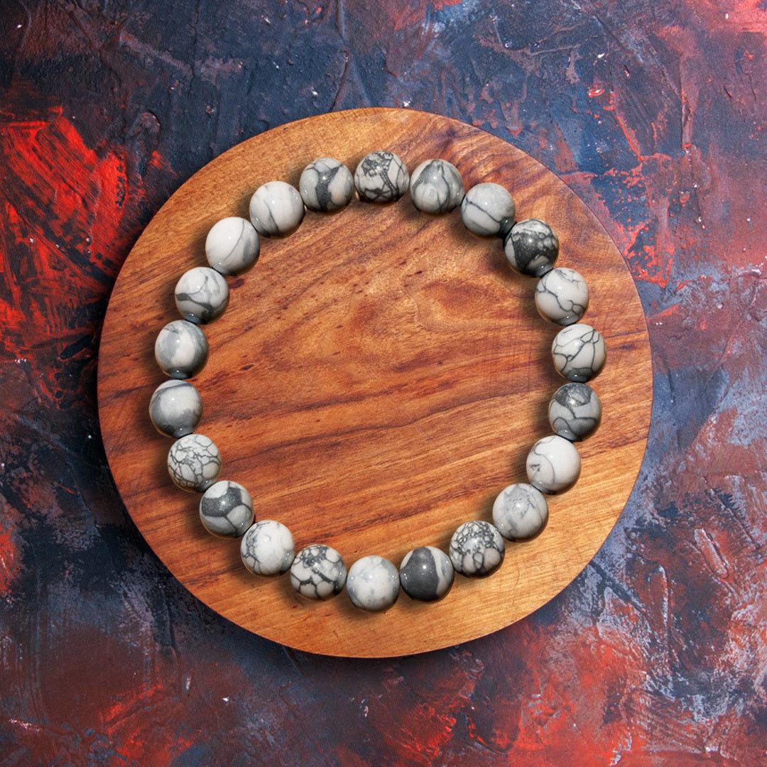 Natural Howlite Bracelet